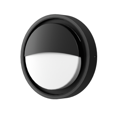 LED OUTDOOR CEILING LIGHT BLACK 24W 2400LM 100-240V 3000K CRI>80 IP