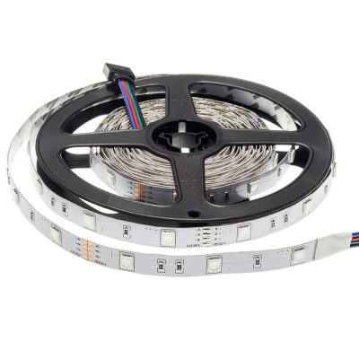 LED STRIP 12V 5050 60 SMD/m RGB NON-WATERPROOF