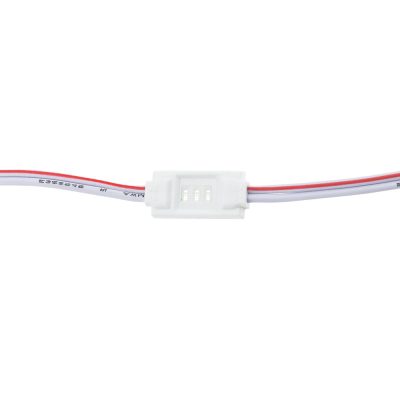LED LENS MODULE 3 2835 160° DC12V 1.5W 70*15mm IP65 GREEN