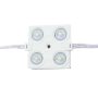 LED LENS MODULE 4 2835 160° DC12V 2.4W IP65 7000K 43*38*6.5mm
