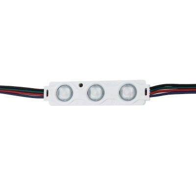 LED LENS MODULE 3 2835 160° DC12V 1.5W 70*15mm IP65 RED