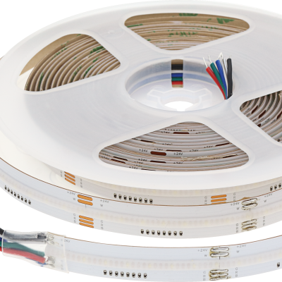 LED STRIP RGB+6000K 24V 12W/M 640LED/M 5M/ROLL