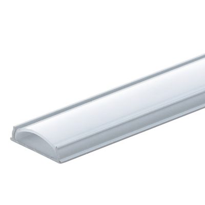 FLEXIBLE BENDABLE ALUMINIUM PROFILE FOR LED STRIP GRAY 4mm L=1M