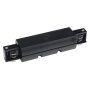 STRAIGHT CONNECTOR BLACK