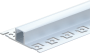 ALUMINIUM PROFILE FOR LED STRIP GRAY L=2m