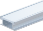 ALUMINIUM PROFILE FOR LED STRIP GRAY L=2m