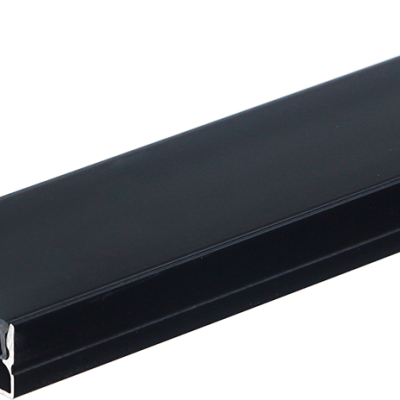 ALUMINIUM PROFILE FOR LED STRIP BLACK BODY/BLACK COVER L=2m 30x10mm