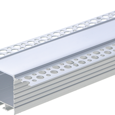 ALUMINIUM PROFILE FOR LED STRIP SILVER BODY/WHITE COVER L=2m 71.5x35mm