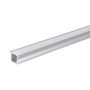 ALUMINIUM PROFILE FOR LED STRIP SILVER BODY/WHITE COVER L=2m 24x14mm
