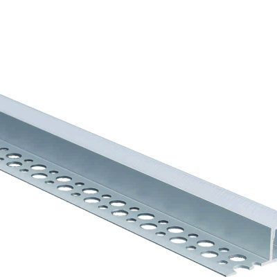 ALUMINIUM PROFILE FOR LED STRIP SILVER BODY/WHITE COVER L=2m