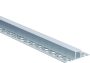 ALUMINIUM PROFILE FOR LED STRIP SILVER BODY/WHITE COVER L=2m