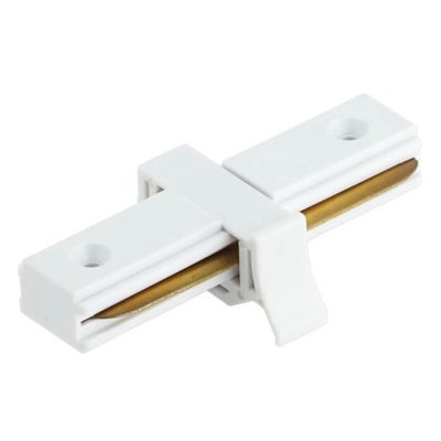 CONNECTOR FOR TRACK SYSTEM LINE WHITE