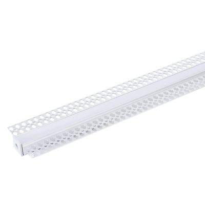 ALUMINIUM PROFILE FOR LED STRIP GRAY BODY/WHITE COVER L=2m 56x15x15mm