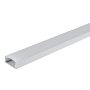 ALUMINIUM PROFILE FOR LED STRIP GRAY BODY/WHITE COVER L=2m 23.5x10x21.5mm
