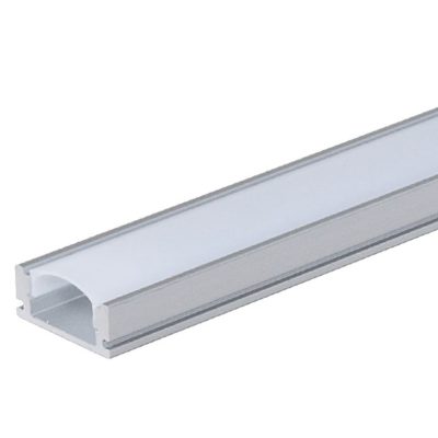 ALUMINIUM PROFILE FOR LED STRIP GRAY 6 mm L=1m