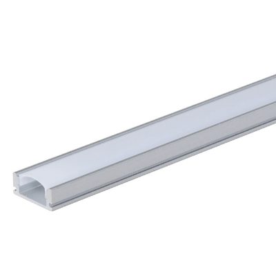ALUMINIUM PROFILE FOR LED STRIP GRAY 6 mm L=2m