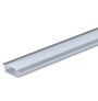ALUMINIUM PROFILE FOR LED STRIP GRAY 6 mm L=2m - BUILT-IN