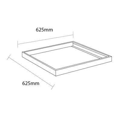 LED PANEL FRAME 625x625mm