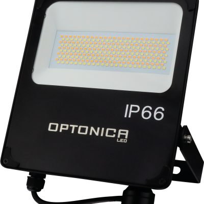 LED SMD FLOODLIGHT 150W AC200-277V IP66 100LM/W PF>0.9 CCT-CHANGING WITH BREATH PLUG