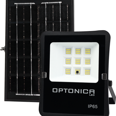 SOLAR POWER LED FLOODLIGHT 1600Lm 6000K 3.2V/17.5Ah