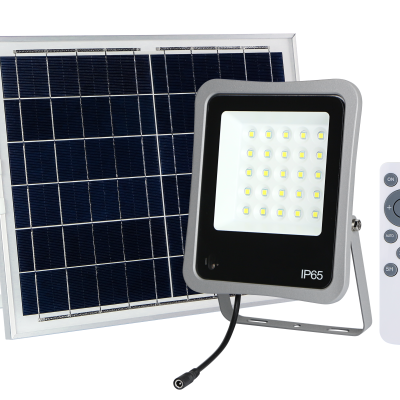 SOLAR POWER LED FLOODLIGHT 20W 1800Lm 6000K 3.2V/20Ah – FAST CHARGING