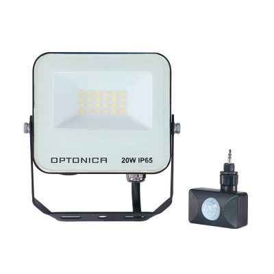 LED SMD FLOODLIGHT BLACK 20W 90lm/W AC180-265V 120° IP65 CCT(6000K/4000K/3000K)
