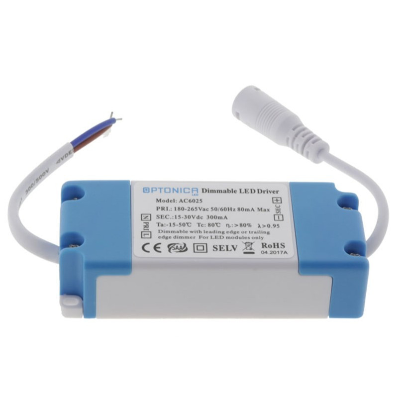 DIMMABLE DRIVER 220V 5-9*1W 300MA