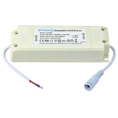 DIMMABLE DRIVER FOR LED PANEL 25W 600mA 30-42Vdc