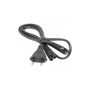 CABLE FOR POWER SUPPLY 0.75mm 2PIN 1m