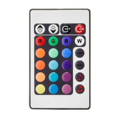 MUSIC LED CONTROLLER WITH REMOTE CONTROLLER 18A 12VDC