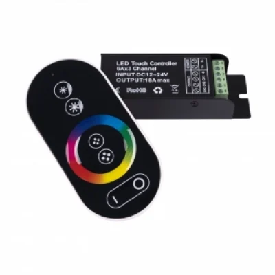 REMOTE CONTROL LED STRIP RGB MINI 216W 18A – TOUCH CONTROLLER WHITE