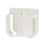 WHITE WALL MOUNTED HOLDER FOR REMOTE CONTROL