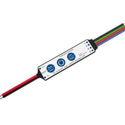 MINI LED CONTROLLER(NO-RF) 12-24VDC 3CH – 75W(for 5m LED STRIP)