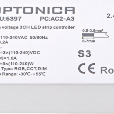 POWER REPEATER HIGH VOLTAGE CONTROLLER 110-240VAC 1A*3CH MAX3A 330-720W