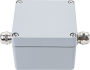WATERPROOF ALUMINIUM BOX TERMINAL BLOCK IP68 450V/24A - 2 TERMINALS