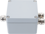 WATERPROOF ALUMINIUM BOX TERMINAL BLOCK IP68 450V/24A - 3 TERMINALS