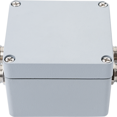 WATERPROOF ALUMINIUM BOX TERMINAL BLOCK IP68 450V/24A – 4 TERMINALS