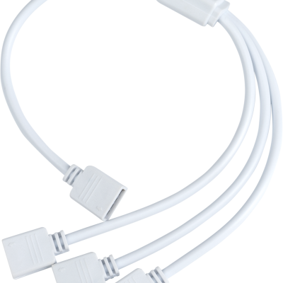 CONNECTOR 1Female+30cmWire+3Female 4P AWG