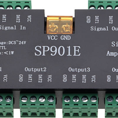 AMPLIFIER DC5-24V 2*4=8 GROUP SPI SIGNAL