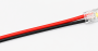 CLAMP CONNECTOR WITH ONE END WIRE FOR 3MM COB SKU:4962-