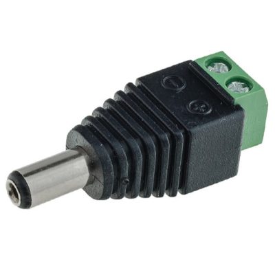 CONNECTOR FOR LED STRIP DC MALE