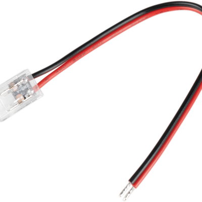 ONE END CONNECTOR WITH WIRE 8MM