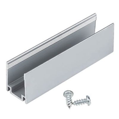 LED FLEX-NEON ALUMINIUM CHANNEL WITH 2 SCREWS, 5CM SINGLE COLOUR