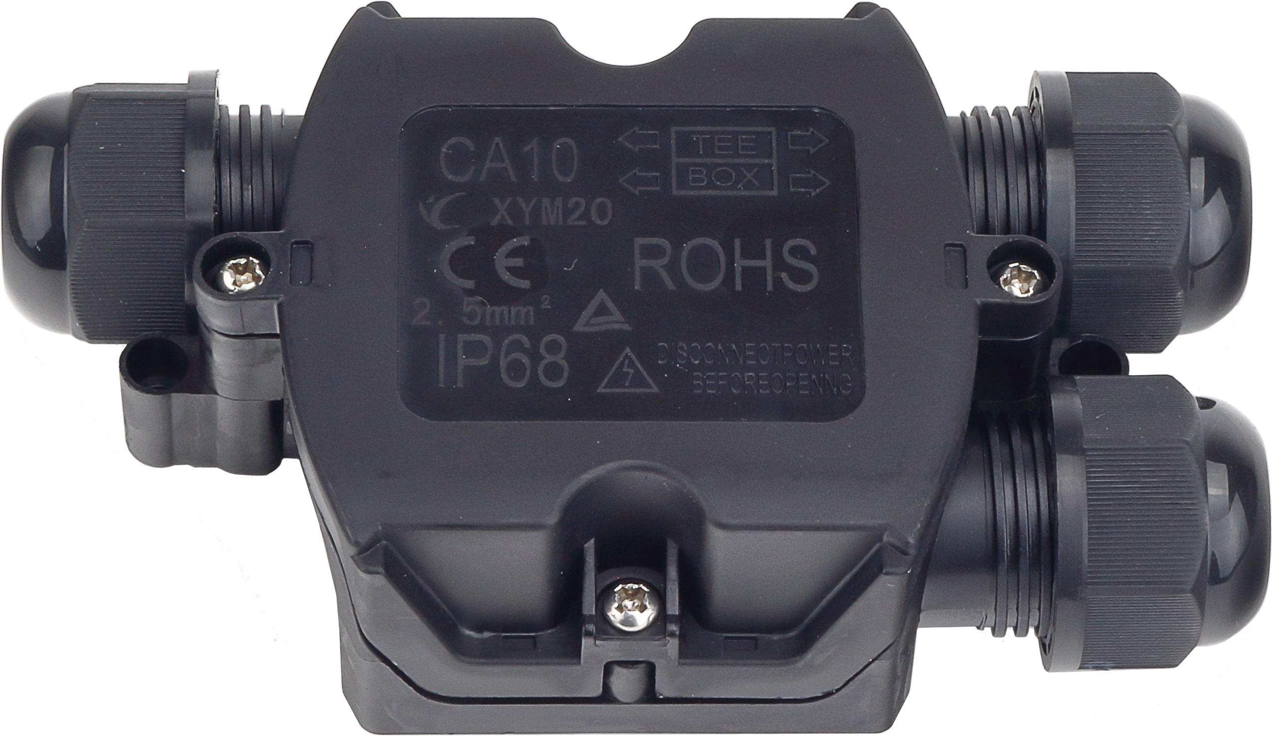 WATERPROOF BOX TERMINAL BLOCK IP68 - BOX SPLITTER 3 TERMINALS