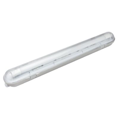 FIXTURE FOR ONE SIDE POWER LED TUBE T8 1*60CM IP65