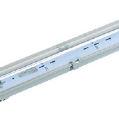 FIXTURE FOR ONE SIDE POWER LED TUBE T8 1*120CM IP