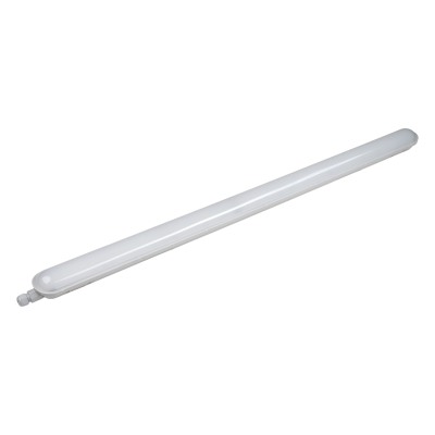 LED WATERPROOF LIGHT FIXTURE IP65 150CM 55W 100LM/W EMERGENCY 6000K – STAINLESS STEEL CLIPS