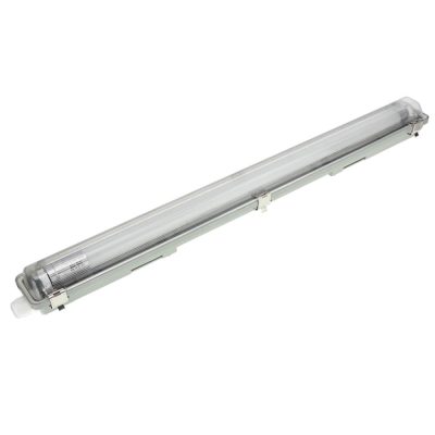 FIXTURE WITH LED TUBE T8 1*60CM 1*9W IP65 6000K