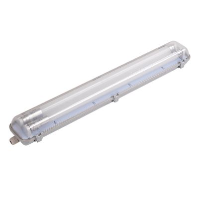 FIXTURE WITH LED TUBE T8 2*60CM 2*9W IP65 6000K