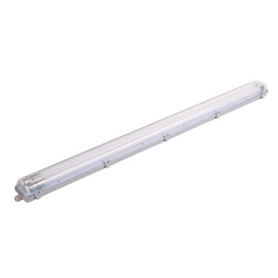 FIXTURE WITH LED TUBE T8 2*120CM 2*18W IP65 4500K